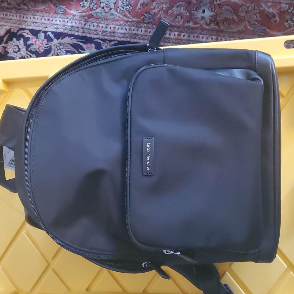 Michael Kors Black Backpack